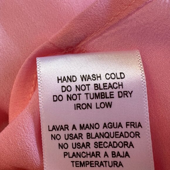 NEW Tuckernuck Hyacinth House Pink Bobbi Mini Dress with Bow at Back Size Large - Picture 8 of 9